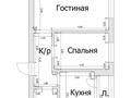 2-бөлмелі пәтер · 50 м² · 7/9 қабат, Толе би 12/1, бағасы: 41 млн ₸ в Астане, Нура р-н — фото 8