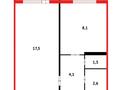 1-комнатная квартира · 34 м² · 6/9 этаж, 9 мкр 1 с(ж) — Invictus, дс.Ақтілек, Солнышко, Аян, Волна, Мечеть, Церквь, строймагАзия, Поликлиника 4 за 9 млн ₸ в Темиртау — фото 4