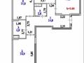 3-комнатная квартира · 81 м² · 5/9 этаж, Е-899 5/3 за 72 млн ₸ в Астане, Нура р-н — фото 15