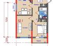 2-комнатная квартира · 52.1 м² · 7/7 этаж, Бухтарминская за ~ 27.1 млн ₸ в Алматы — фото 8