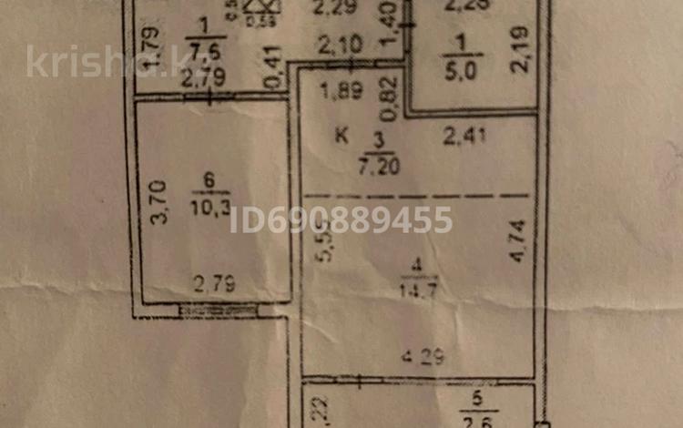 1-комнатная квартира · 47 м² · 2/12 этаж, 9 34/2 за 13 млн 〒 в Туркестане — фото 2