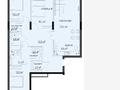4-бөлмелі пәтер · 127.2 м² · 6/8 қабат, ​Проспект Нурсултана Назарбаева 4Б, бағасы: ~ 84 млн ₸ в Караганде