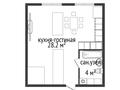 1-комнатная квартира · 33 м² · 4/4 этаж, ул. Бориса Александрова 8В/1 — Apt. 48 за 18.7 млн ₸ в Усть-Каменогорске — фото 2