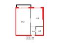 1-бөлмелі пәтер · 30.9 м² · 5/5 қабат, Восток-2 ш/а., бағасы: 9 млн ₸ в Караганде, Алихана Бокейханова р-н — фото 5