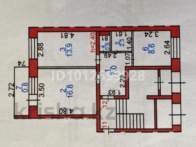 2-бөлмелі пәтер · 50.3 м² · 1/5 қабат, мкр Михайловка , Крылова 54, бағасы: 27 млн ₸ в Караганде, Казыбек би р-н