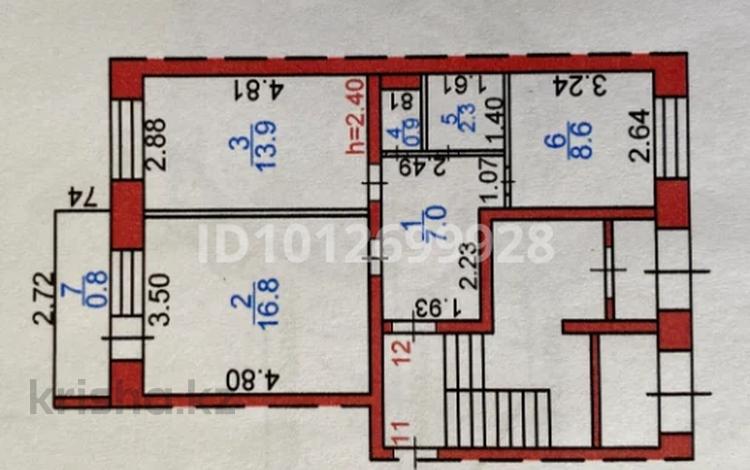 2-бөлмелі пәтер · 50.3 м² · 1/5 қабат, мкр Михайловка , Крылова 54, бағасы: 27 млн ₸ в Караганде, Казыбек би р-н — фото 2