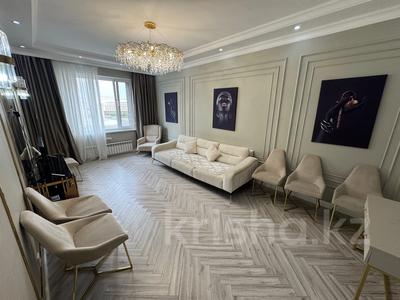 3-комнатная квартира · 128.4 м² · 6/9 этаж, мкр Комсомольский, проспект Мангилик Ел участок 41 — Триумфальная арка за 92 млн 〒 в Астане, Есильский р-н