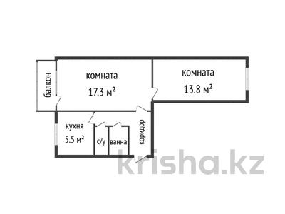 2-бөлмелі пәтер · 46 м² · 2/5 қабат, Сатпаева 12/3, бағасы: 21.5 млн ₸ в Усть-Каменогорске