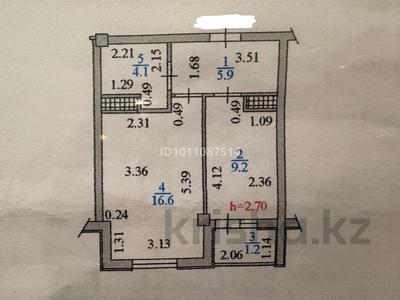1-комнатная квартира · 37 м² · 5/9 этаж, мкр Кайрат, ПК Кунаева 336 за 25 млн ₸ в Алматы, Турксибский р-н