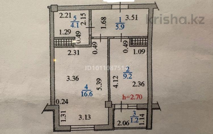 1-комнатная квартира · 37 м² · 5/9 этаж, мкр Кайрат, ПК Кунаева 336 за 25 млн ₸ в Алматы, Турксибский р-н — фото 3