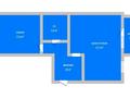 2-комнатная квартира · 52.3 м² · 6/6 этаж, Баймагамбетова 3б — Маг Болашак,детский сад 16, 9 мкр за 21 млн ₸ в Костанае — фото 13