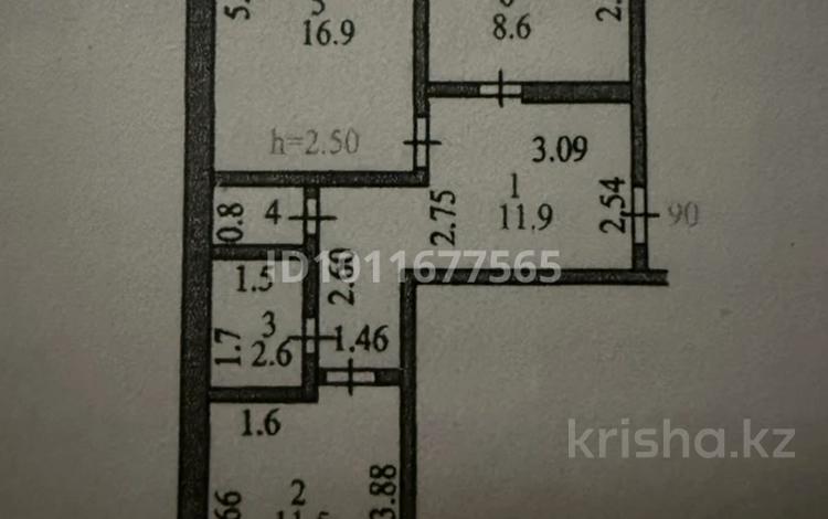 2-бөлмелі пәтер · 54 м² · 5/5 қабат, Н.Болатбаева, бағасы: 20 млн ₸ в Петропавловске — фото 2