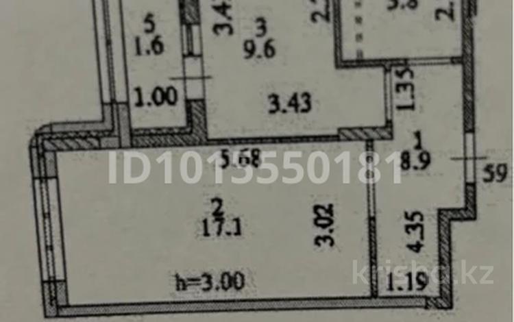 1-комнатная квартира · 41 м² · 2/9 этаж, байтурсынова 10/1 за 28.5 млн ₸ в Астане, Сарайшык р-н — фото 2