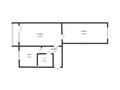 2-бөлмелі пәтер · 44.6 м² · 3/5 қабат, Волынова 14, бағасы: 21 млн ₸ в Костанае — фото 2