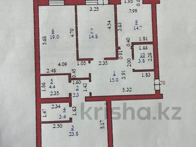 5-бөлмелі пәтер · 175 м² · 4/5 қабат, мкр. Алтын орда, мангилик ел — 2684, бағасы: 49 млн 〒 в Актобе, мкр. Алтын орда