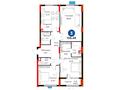 3-бөлмелі пәтер · 106.48 м² · 2/9 қабат, Сагадат Нурмагамбетов 15, 16, бағасы: ~ 74 млн ₸ в Астане, Сарайшык р-н — фото 3