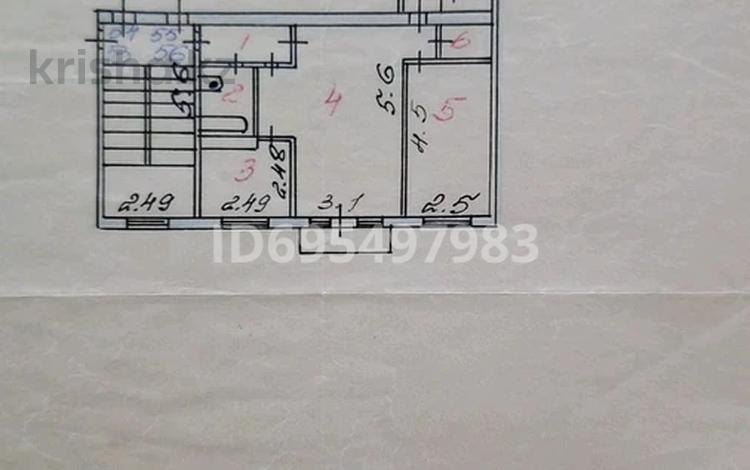 3-комнатная квартира, 59 м², 4/5 этаж, мкр Новый Город, Мустафина 1/2 за 17.2 млн 〒 в Караганде, Казыбек би р-н — фото 7