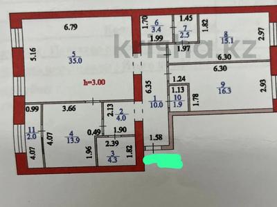 3-комнатная квартира · 109 м² · 6/12 этаж, Аль-Фараби 7/3 за 83 млн ₸ в Астане, Есильский р-н