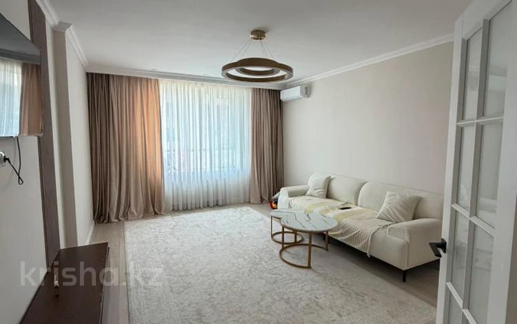 2-комнатная квартира · 80 м² · 15/17 этаж, Егизбаева 3, 5 — Каныша Сатпаева за 78 млн ₸ в Алматы, Бостандыкский р-н — фото 3