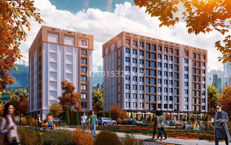 3-комнатная квартира · 111.69 м² · 7/9 этаж, мкр Коктем-1, Шашкина 3/1 за 155.4 млн ₸ в Алматы, Бостандыкский р-н — фото 2