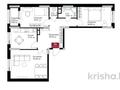 3-комнатная квартира · 85.9 м² · 7/9 этаж, ул. Е-36 11 за 72 млн ₸ в Астане, Нура р-н — фото 17
