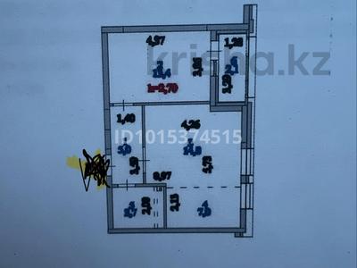 2-комнатная квартира · 48 м² · 3/9 этаж, Жумекен Нажимеденова 64 за 25.2 млн ₸ в Астане, Алматы р-н