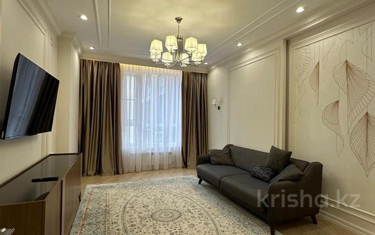 2-комнатная квартира · 75 м² · 5/9 этаж, Бокейхана 25 за 390 000 ₸ в Астане, Есильский р-н — фото 2