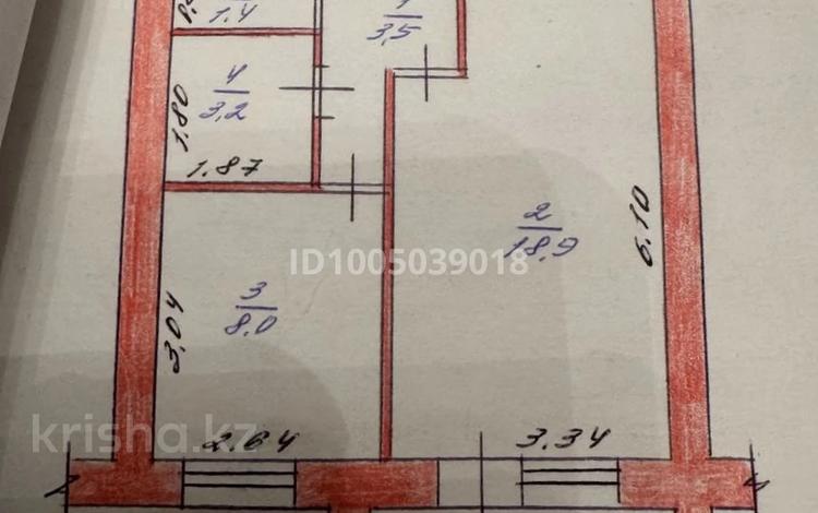 1-комнатная квартира · 35 м² · 5/5 этаж, Абая 39 за 12 млн 〒 в Уральске — фото 2