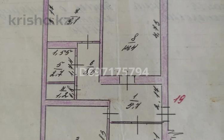 3-бөлмелі пәтер, 58.4 м², 2/5 қабат, мухита 80, бағасы: 25 млн 〒 в Уральске — фото 2