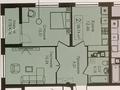 2-комнатная квартира · 58.74 м² · 2/12 этаж, Улы Дала 25, 27, 29, 29/1 — Толе Би за 38.5 млн ₸ в Астане, Нура р-н — фото 6
