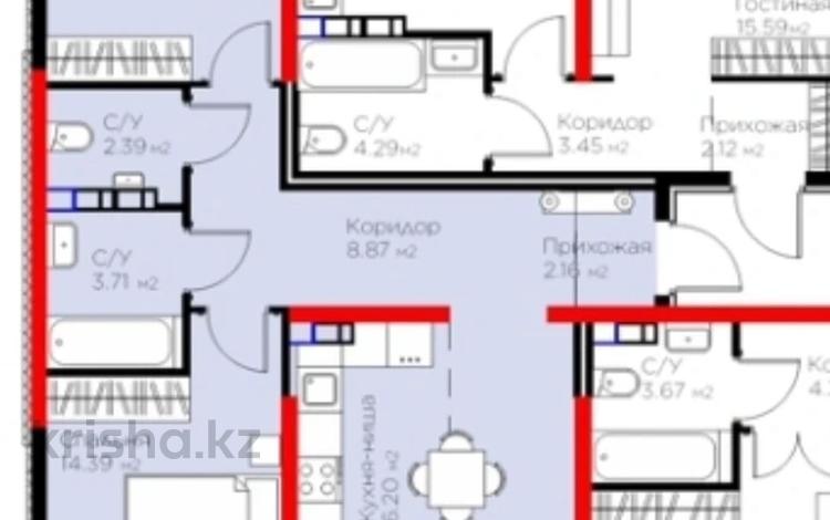 3-бөлмелі пәтер · 71 м² · 6/6 қабат, Тараз 8/1 — Bi group застройщик! Комфорт+ дом с паркингом!, бағасы: 48.5 млн ₸ в Алматы, Турксибский р-н — фото 28