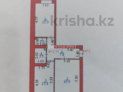 2-комнатная квартира, 55 м², 6/6 этаж, Б. Соқпақбаев 20/3 за 20 млн 〒 в Астане, Сарыарка р-н