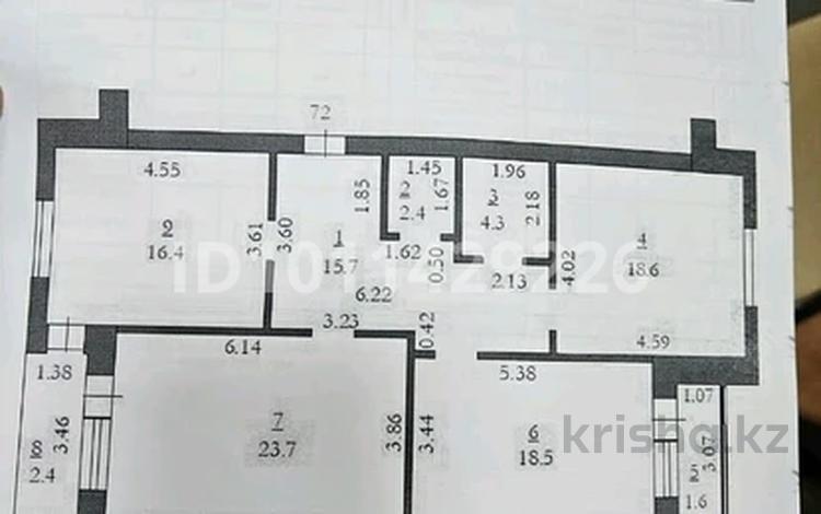 3-комнатная квартира · 103.4 м² · 4/5 этаж, мкр. Алтын орда, Батыс 2 7Н за 51.5 млн 〒 в Актобе — фото 2