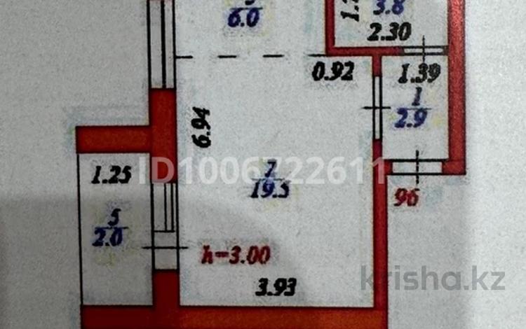 1-бөлмелі пәтер · 34.2 м² · 9/10 қабат, Алихан Бокейхан 7, бағасы: 23.5 млн ₸ в Астане, Есильский р-н — фото 2