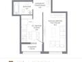 1-комнатная квартира · 35.4 м² · 2/9 этаж, Ахмет Байтурсынулы 10/3 — БЕЗ КОМИССИИ / ТОП ЗАСТРОЙЩИК / ПЕРВАЯ ЛИНИЯ / РАССРОЧКА / ИПОТЕКА / ЗВОНИИИТТТТЕЕЕ за ~ 18.8 млн ₸ в Астане, Сарайшык р-н