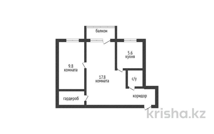 2-комнатная квартира, 44 м², 5/5 этаж, Баймагамбетова 158 за 13.5 млн 〒 в Костанае — фото 8