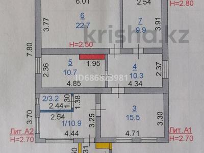 Отдельный дом • 3 комнаты • 85 м² • 19.58 сот., Пионерская 1 за 14 млн 〒 в Житикаре