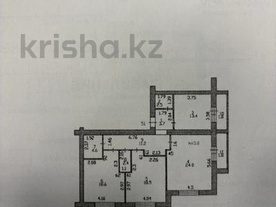 3-комнатная квартира · 105.25 м² · 4/7 этаж, Набережная 23 — Шухова за ~ 50.5 млн ₸ в Петропавловске