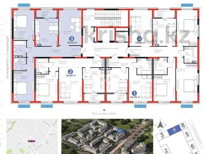 3-комнатная квартира · 92 м² · 6/6 этаж, Тараз 8/1 за 61.5 млн ₸ в Алматы, Турксибский р-н