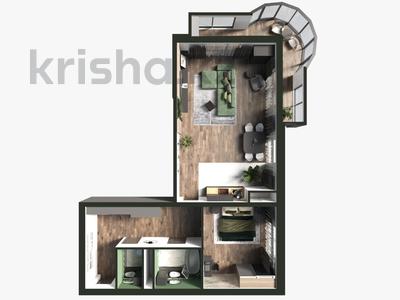 2-комнатная квартира · 103 м² · 4/12 этаж, Аскарова 12 — Саина за ~ 97.9 млн ₸ в Алматы, Ауэзовский р-н
