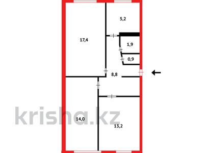 3-комнатная квартира, 62 м², 1/5 этаж, 6 микрорайон за 16.5 млн 〒 в Темиртау