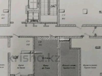 1-комнатная квартира · 43.2 м² · 2/13 этаж, Муратбаева 14 за 33 млн 〒 в Алматы, Алмалинский р-н