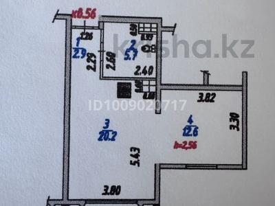 2-комнатная квартира · 41.4 м² · 6/10 этаж, мкр Аккент, Мкр. Аккент 89 за 29 млн ₸ в Алматы, Алатауский р-н