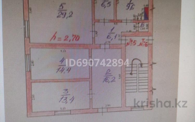 5-комнатная квартира, 100 м², 2/2 этаж, Жахаева 17 за 15 млн 〒 в Шиели — фото 2