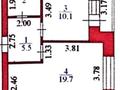 1-комнатная квартира, 41 м², 4/10 этаж, 23-15 11 блок А за 19.4 млн 〒 в Астане, Алматы р-н — фото 7