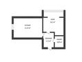 1-бөлмелі пәтер · 48.3 м² · 2/5 қабат, Алтын орда ш/а., бағасы: 13.9 млн ₸ в Актобе, мкр. Алтын орда — фото 15