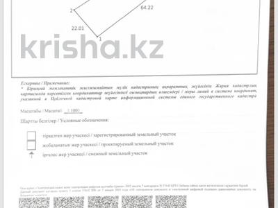 Участок · 15.5 соток, Участок имеет удобный подъезд с двух сторон: со стороны микрорайона Арай и со стороны проспекта Тәуелсіздік за 13.5 млн ₸ в 