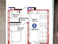 2-бөлмелі пәтер · 42 м² · 8/14 қабат, Бейбарыс султан 29, бағасы: 22.3 млн ₸ в Астане, Сарыарка р-н