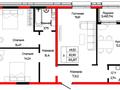 3-бөлмелі пәтер · 86.48 м² · 3/9 қабат, Шаймерден Косшыгулулы 27/1, бағасы: ~ 37.2 млн ₸ в Астане, Сарыарка р-н
