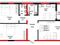 3-бөлмелі пәтер · 86.8 м² · 6/9 қабат, Шаймерден Косшыгулулы 27/1, бағасы: ~ 35.6 млн ₸ в Астане, Сарыарка р-н